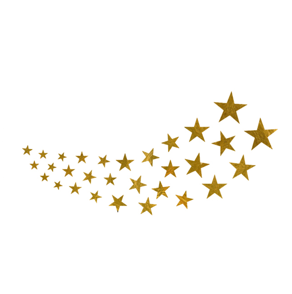 golden stars tattoo