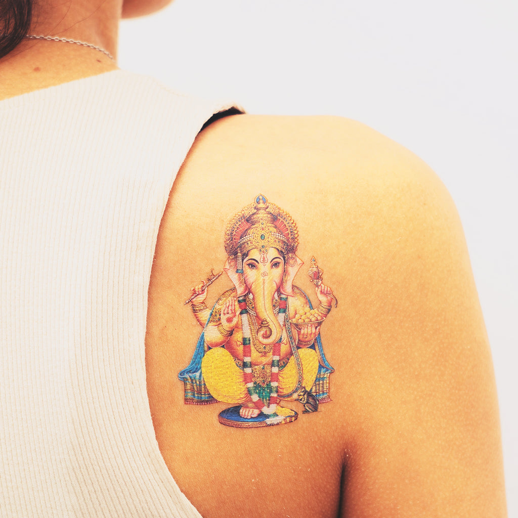 tatuaje ganesha