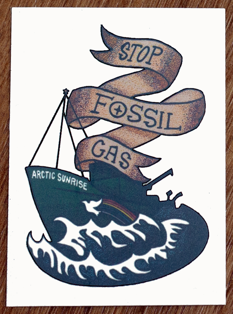 GREENPEACE CAMPAIGN AGAINST FOSSIL GAS