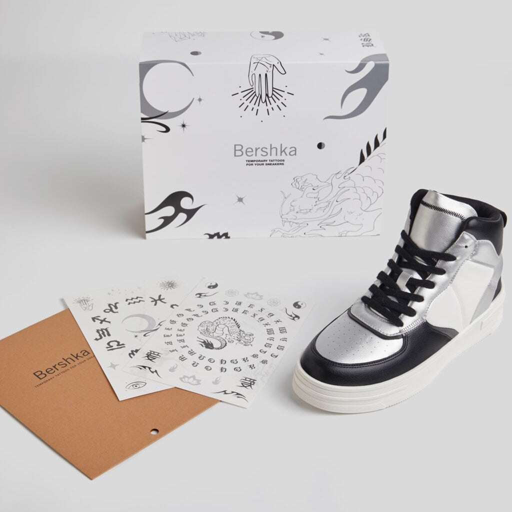 BERSHKA X TATTOONIE SNEAKERS