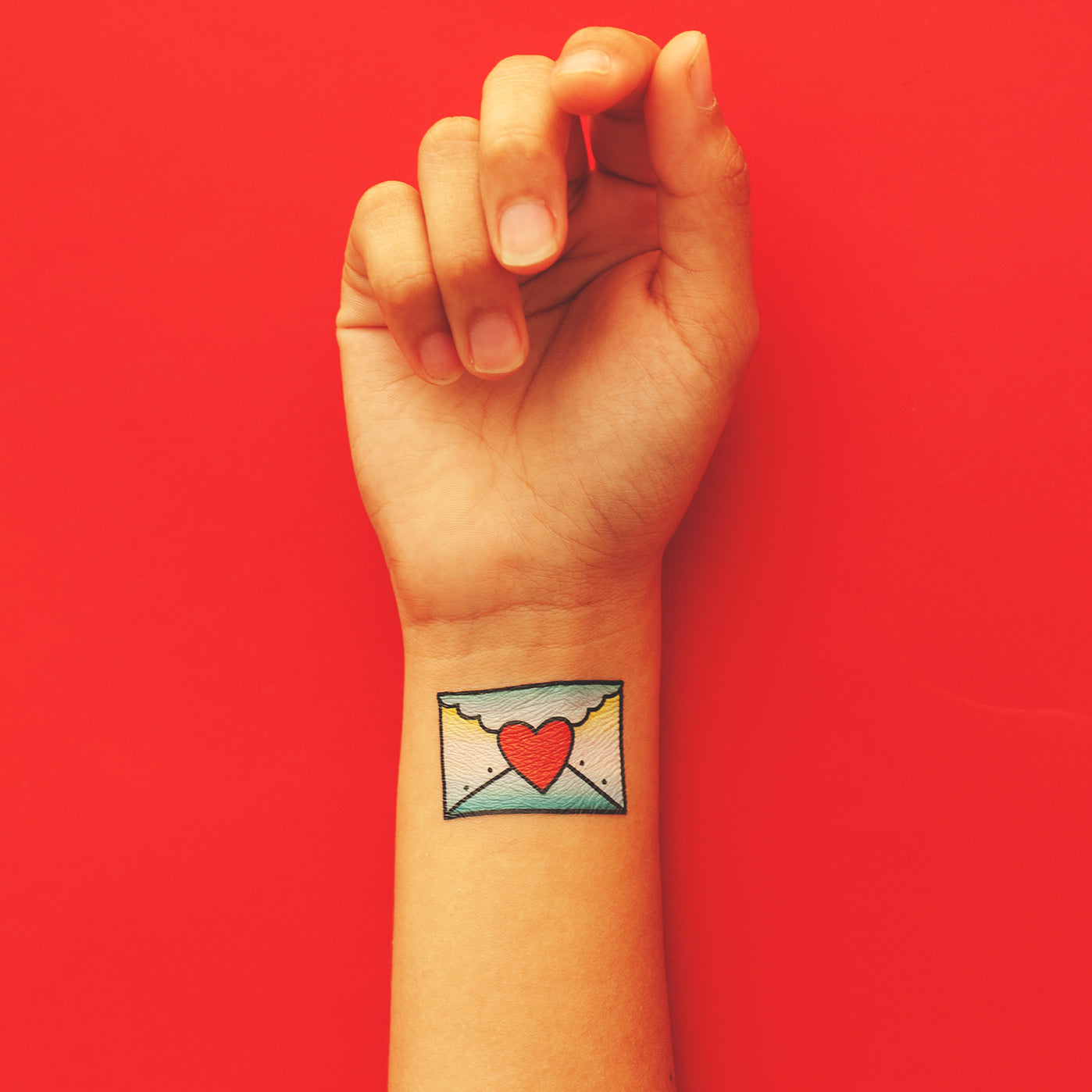 tatuaje carta amor