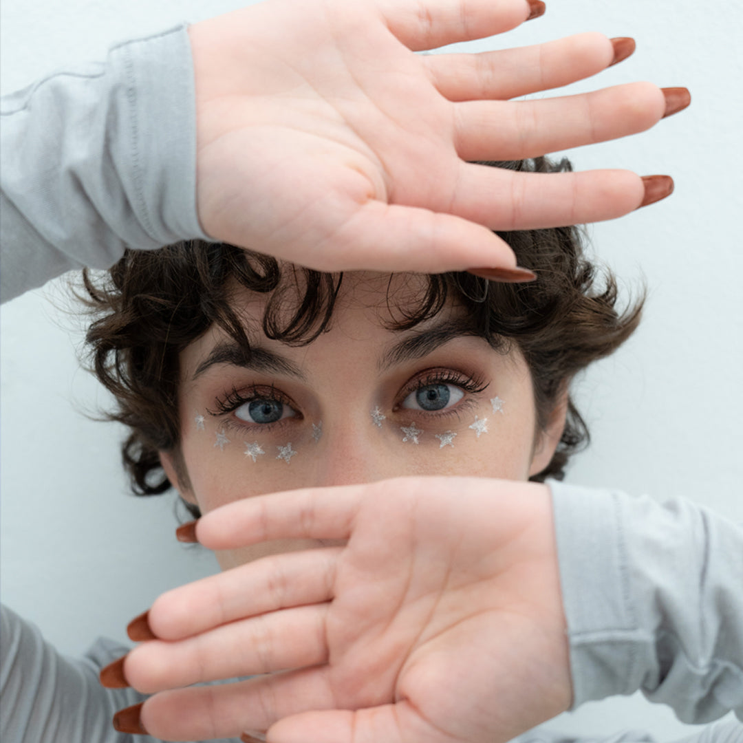 GLITTER STARS (Set of 2)