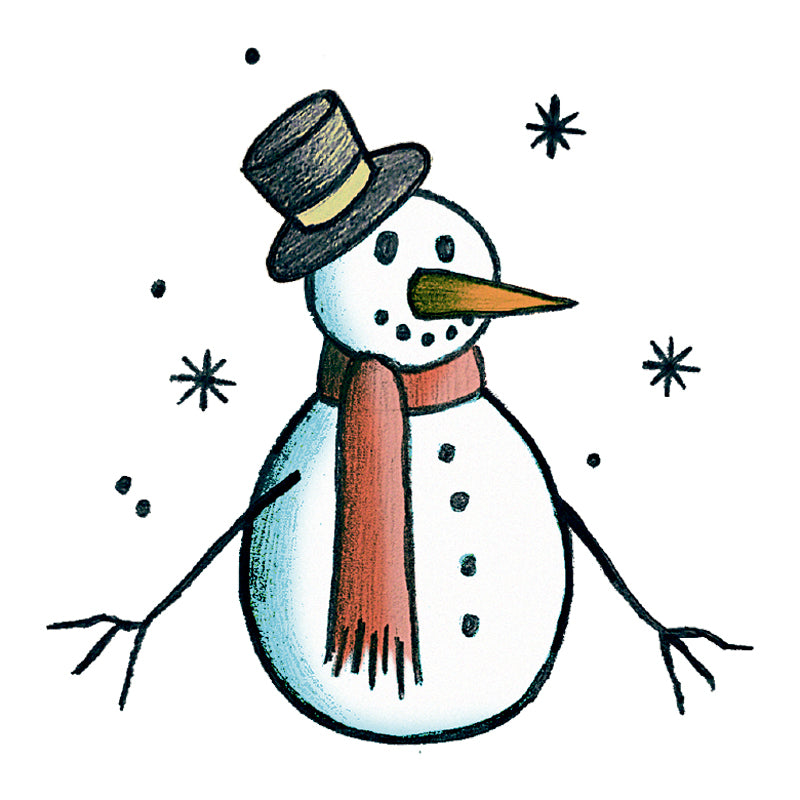 snowman tattoo