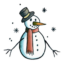 snowman tattoo