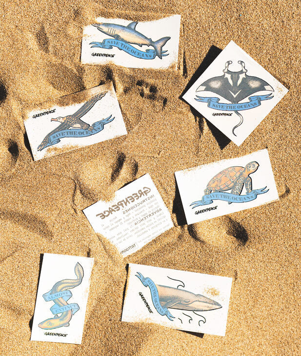 GREENPEACE CAMPAIGN TO SAVE THE OCEAN