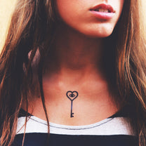 tatuaje llave