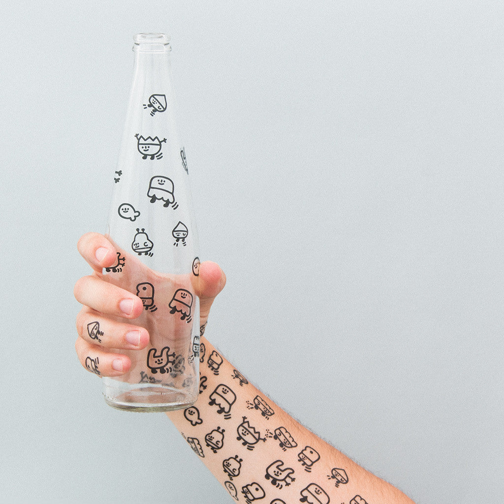 mini cartoons tattoo