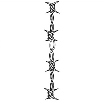 barbed wire tattoo