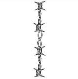 BARBED WIRE (Set of 2) 