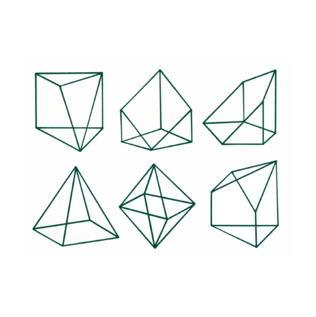 geometric figures tattoo