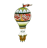 hot air ballon tattoo