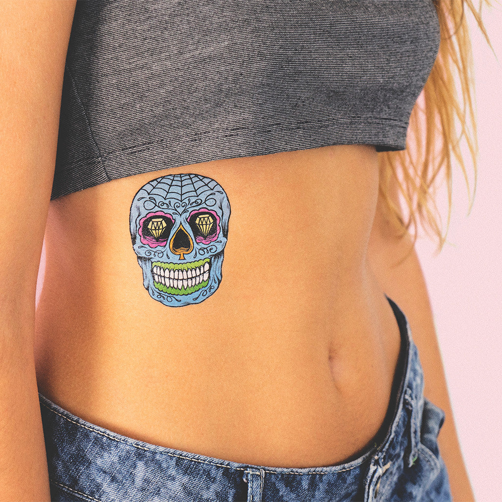mexican skull tattoo
