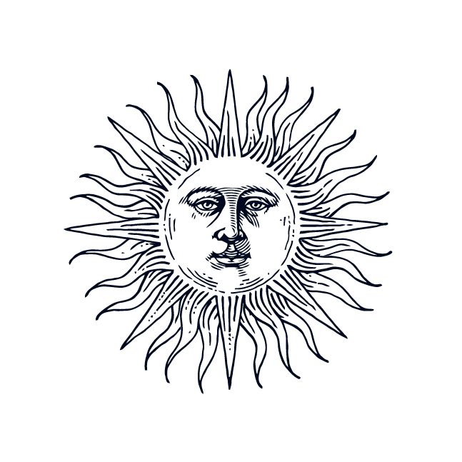 sun tattoo