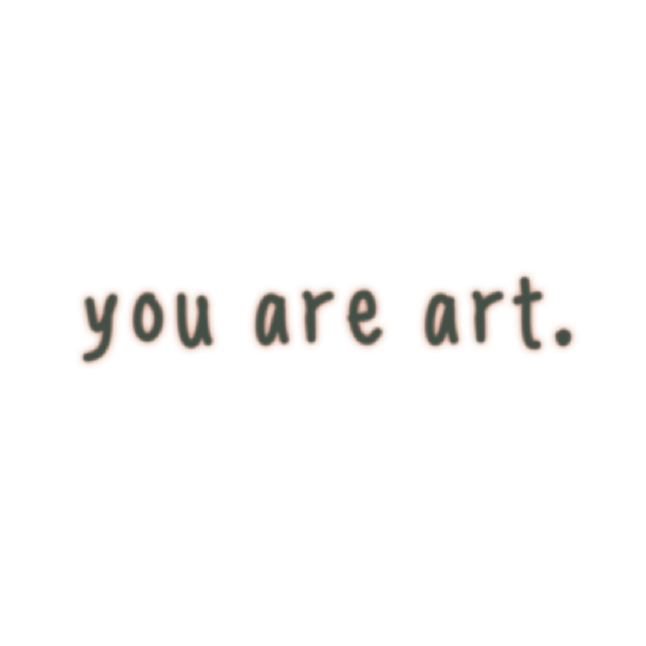 YOU ARE ART (Set of 2) 