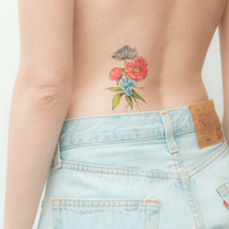 flowers tattoo
