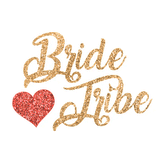 GLITTER BRIDE TRIBE (Set of 2) 