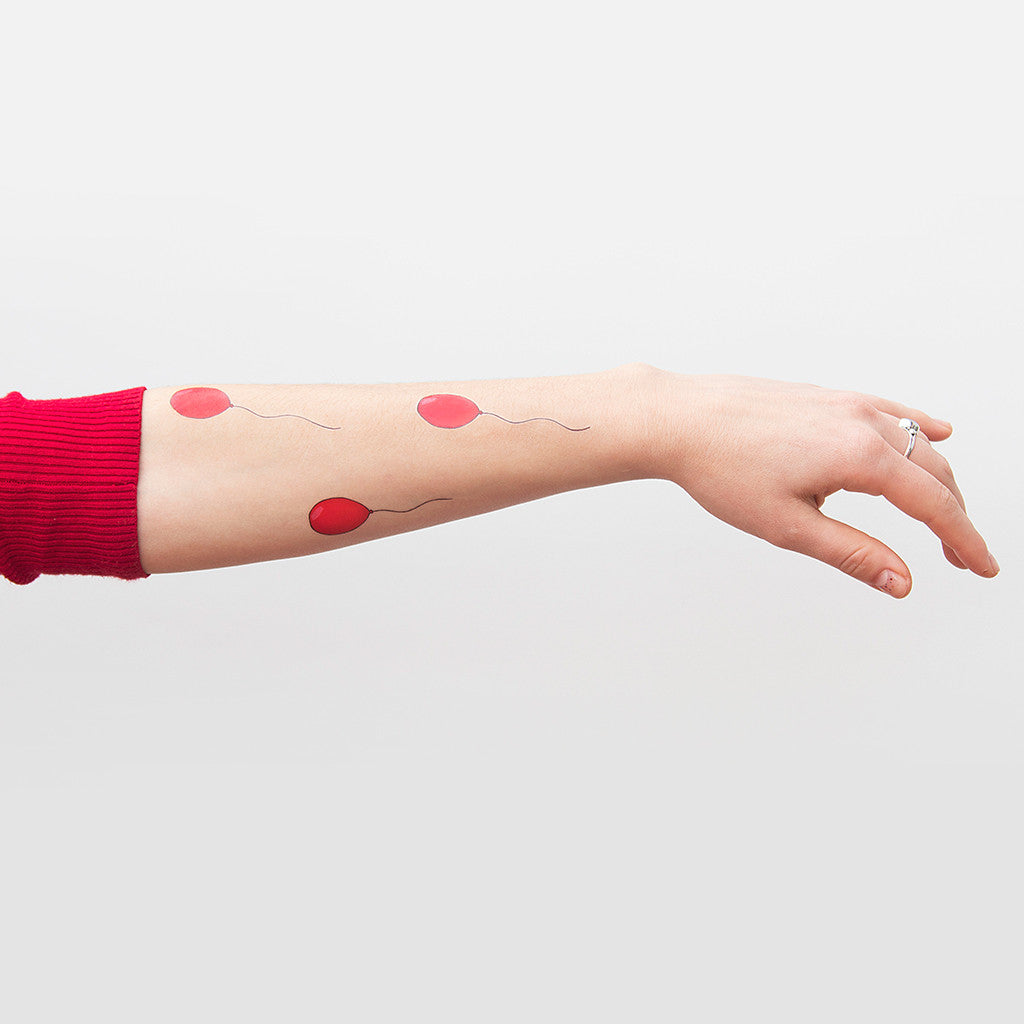 balloon tattoo