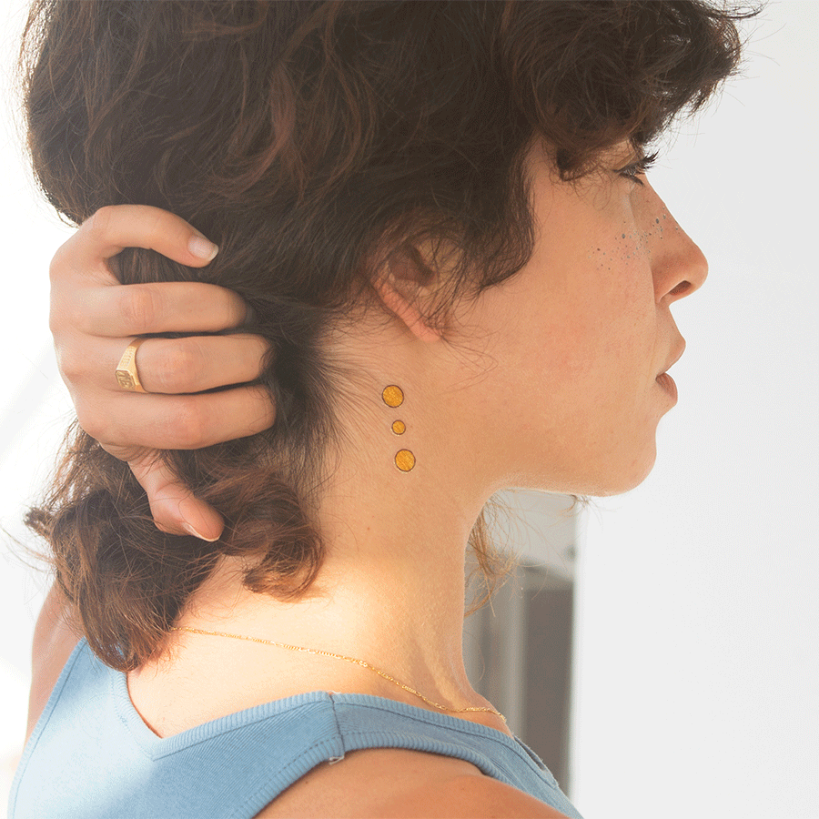 tatuaje puntos purprina