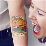 tatuaje hamburguesa