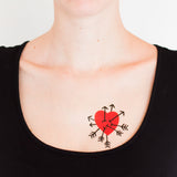 heart tattoo by Ian Stevenson