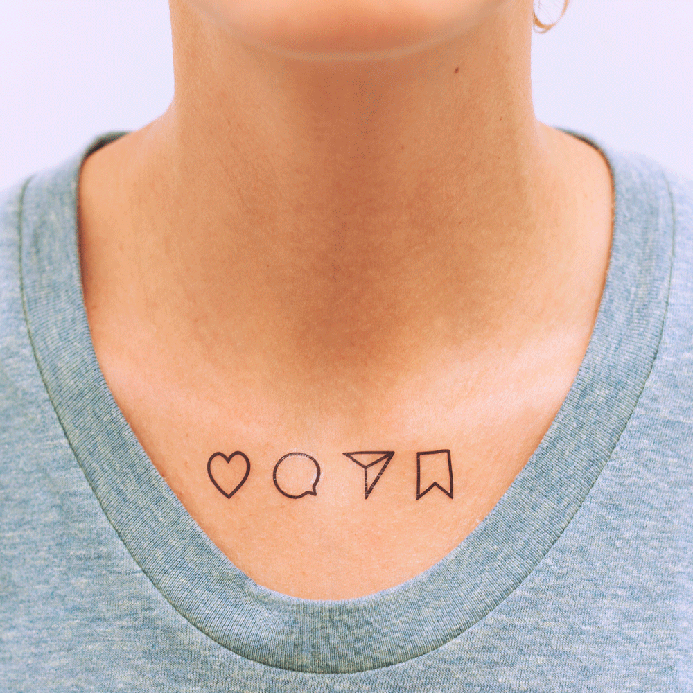 instagram icons tattoo