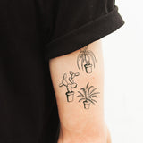 tatuaje plantas