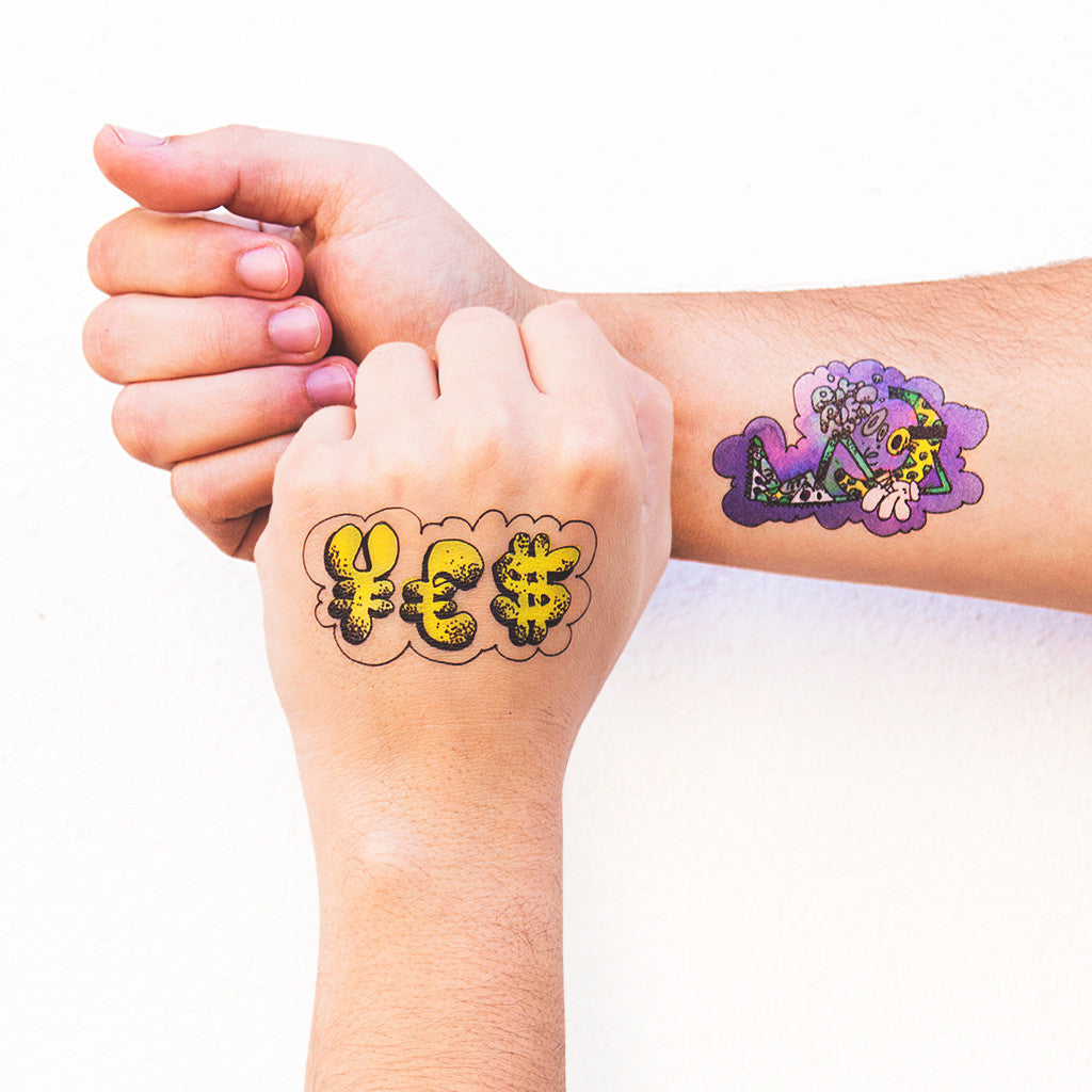 Tattoonie Temporary Tattoos paul loubet yes banana