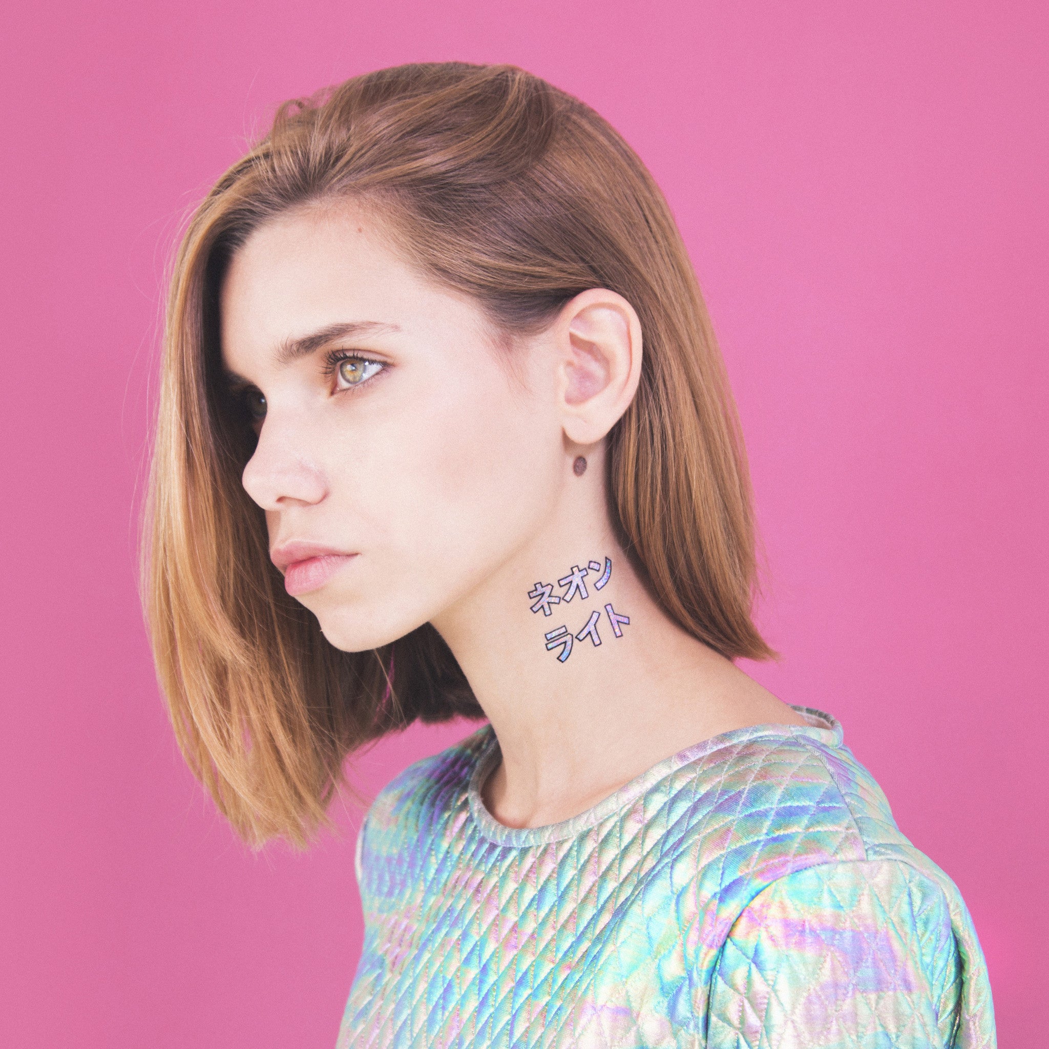 Japanese letters tattoo