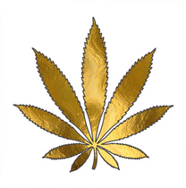 golden leaf tattoo
