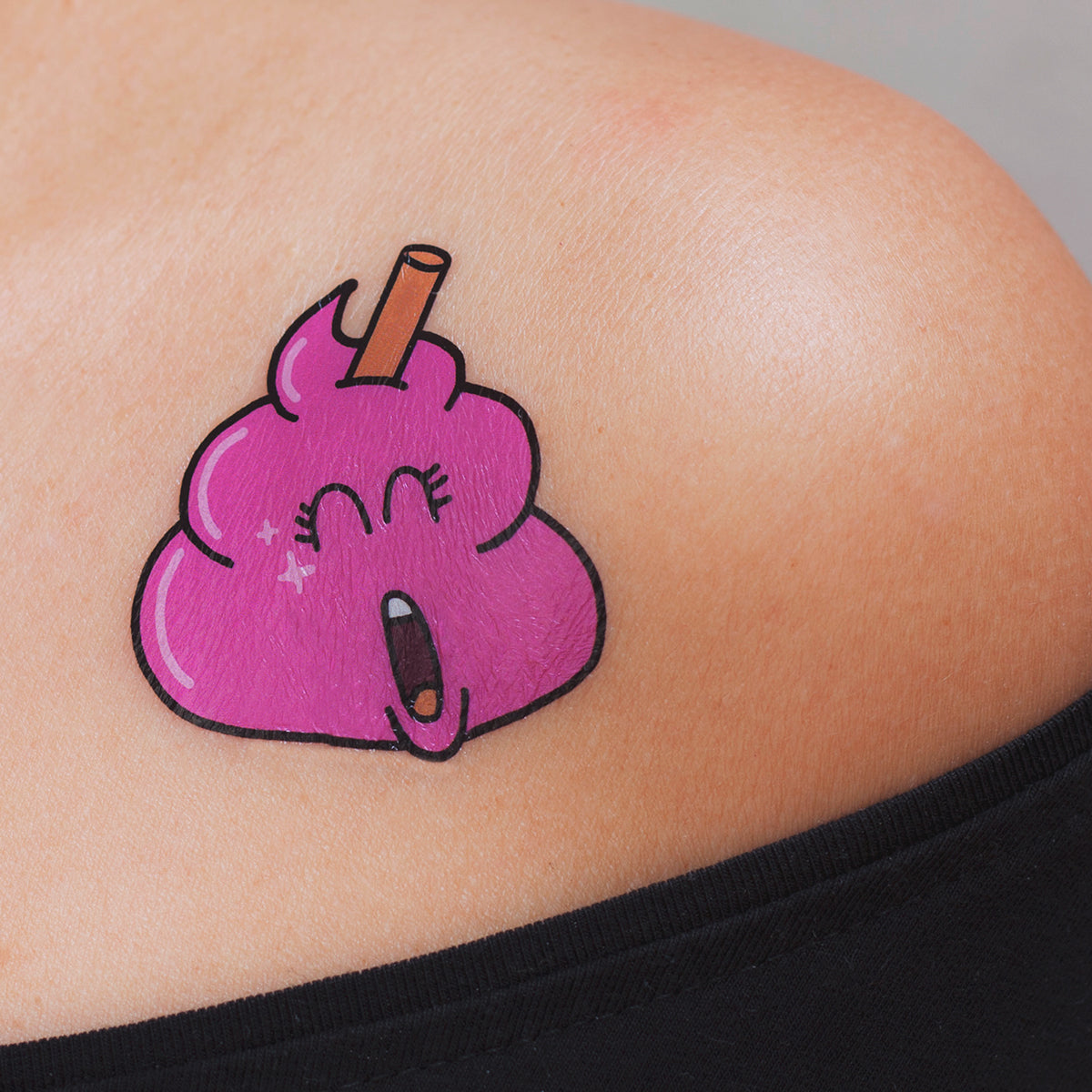 poop tattoo