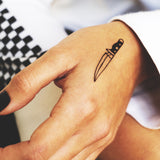 tatuaje cuchillo