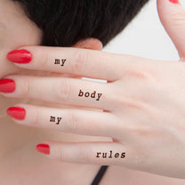 my body my rules tattoo
