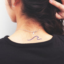 wave tattoo