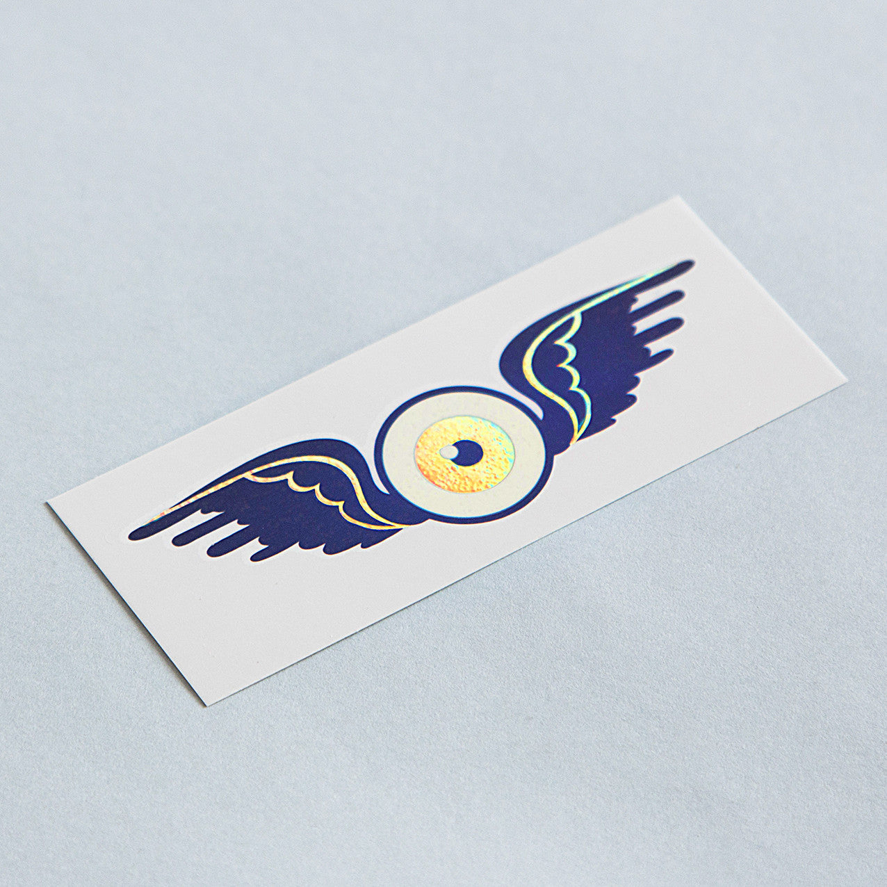 eye with wings tattoo