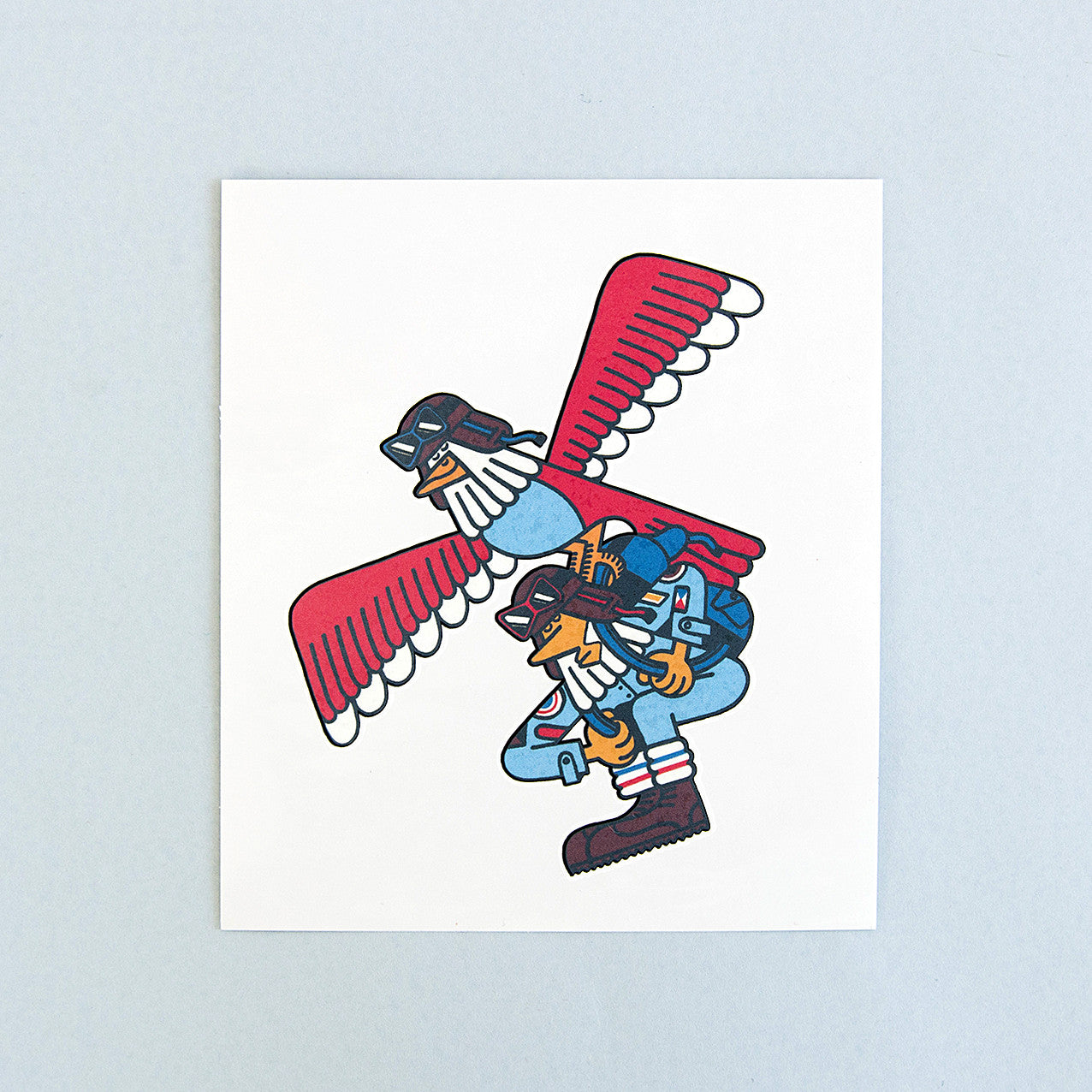 tatuaje aguila paracaidista