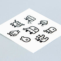 mini cartoons tattoo