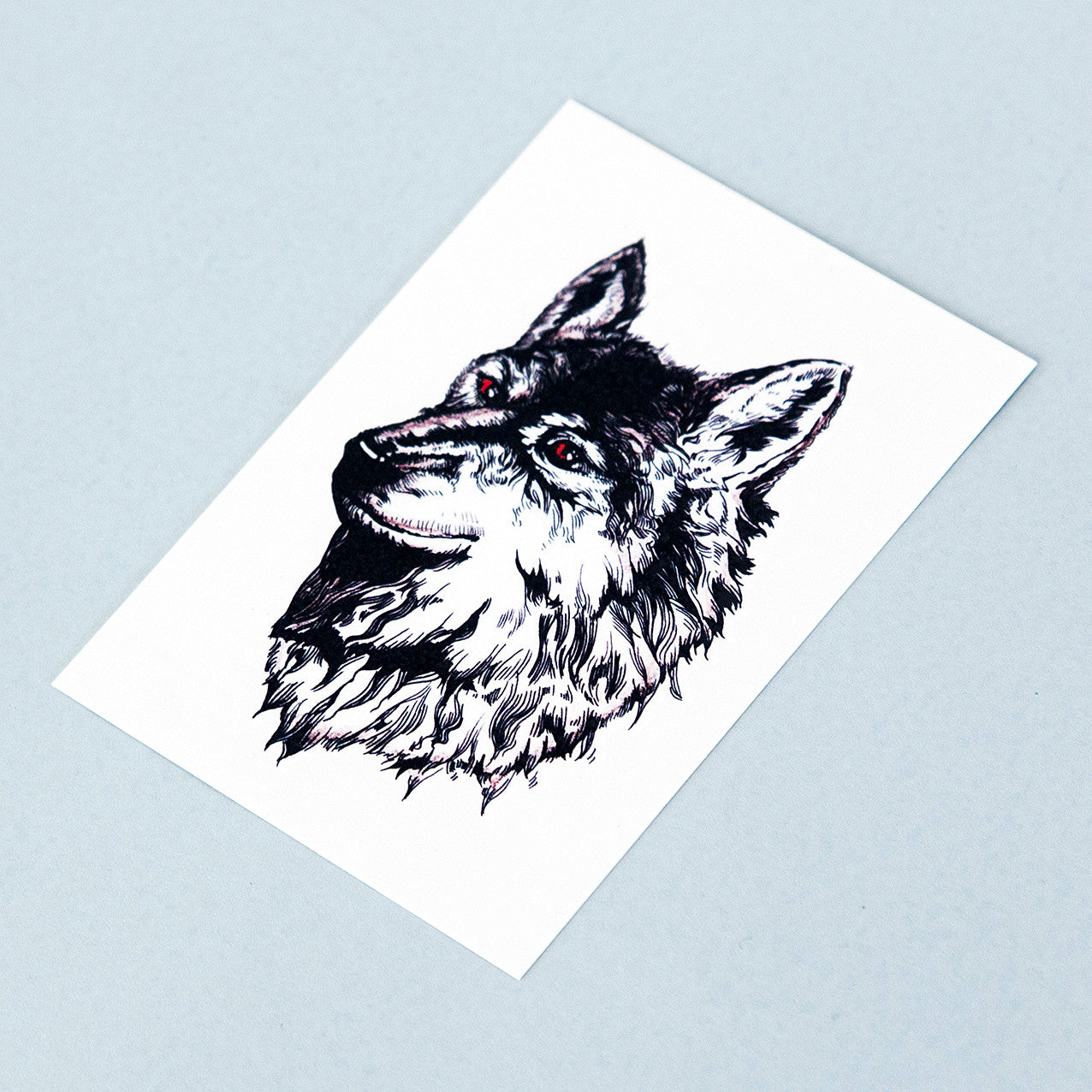Tattoonie Temporary Tattoos wolf yelang