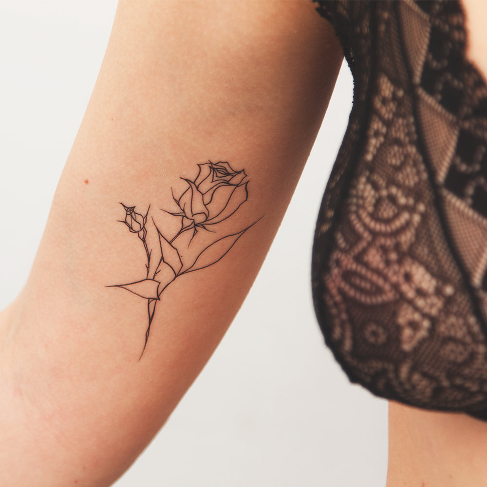 rose buraka tattoo