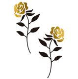 Roses of Gold (Set of 2) 
