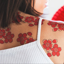 sakura flower tattoo