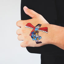 tatuaje aguila paracaidista