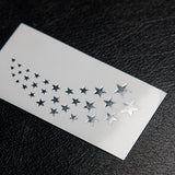 metallic stars tattoo