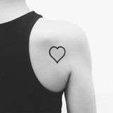 Tattoonie Temporary Tattoos the heart